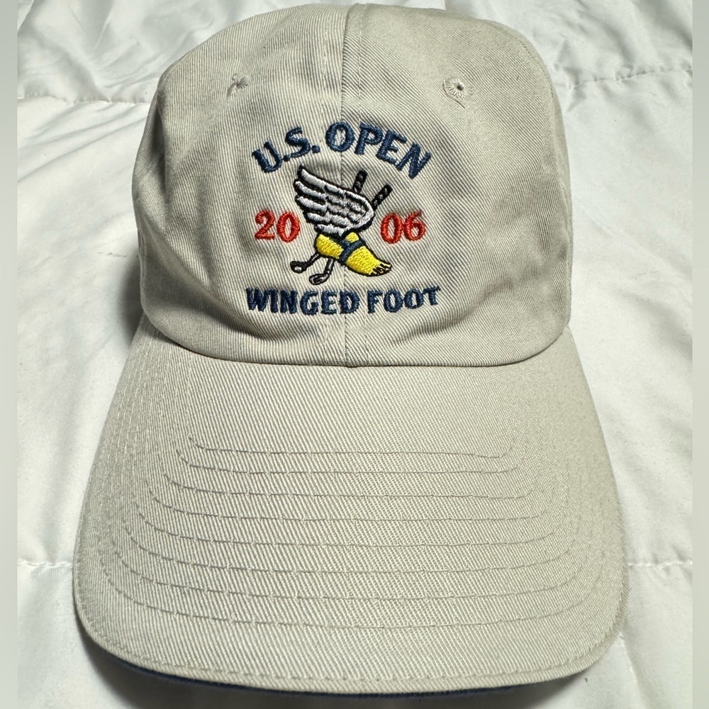 US Open 2006 Winged Foot Golf Baseball Dad Hat Embroidered Mamaroneck NY Vintage